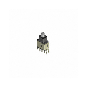 BOM Supplier MPB01-1C54-S-CAP-BK-D Push <strong>Button</strong> Switch SPDT On-Mom Standard Through Hole MPB01-1C54-S-CAP-BK Round <strong>Button</strong> Black - Product Image 1