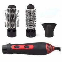 Professionnel 3 en 1 brosse à Air chaud Pro Tech kératine bigoudi peigne électrique une étape volumateur sèche-cheveux pour les Salons