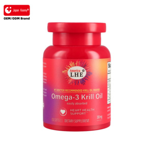 Fabricant de compléments alimentaires à base d'huile de krill oméga 3, 350 mg pour femmes et hommes, soutient les articulations, 130 gélules d'huile de krill oméga 3 - Product Image 6