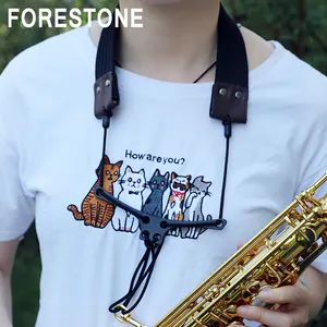 jp楽器 Suppliers-Forestone AIR MUSICサックスストラップメタルフックナイロン