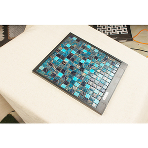 Trộn Gương Xanh Dương Ánh Sáng Sâu Trong Nhà Gạch Lát Sàn Khảm Tường Nội Thất Bằng Kính Vien Vàng Trong Nhà Ngoài Trời - Product Image 3