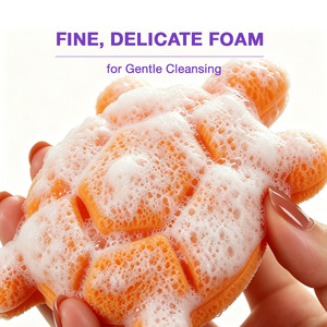 Deep Cleansing Beauty <b>Sponge</b> with Soft Texture and Portable Size for Effective Facial Skin Care Applications - Product Image 3