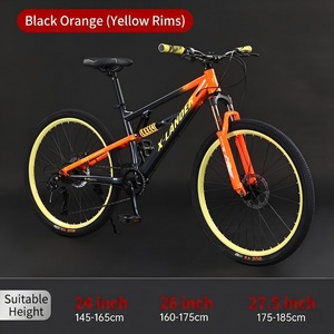 <span class=keywords><strong>Bicicleta</strong></span> de Montaña Oem Orange Soft Tail de 24/26 Pulgadas, 8/9/10 Velocidades, Frenos de Disco Hidráulicos, Ruedas de Aleación de Aluminio Cómodas para Carreras - Product Image 5