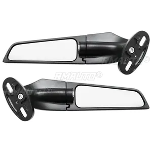 กระจกมองหลังมอเตอร์ไซค์แบบปรับได้พร้อมไฟเลี้ยว สำหรับ Yamaha YZF R1 R6 R25 R3 R125 R15 Suzuki GSXR - Product Image 4