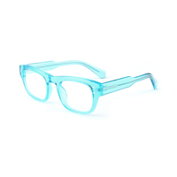 Gafas Ópticas Cuadradas de Acetato con Montura Completa, Estilo Vintage, Unisex, para Lectura, Aptas para Todas las Formas de Rostro, Fabricante OEM