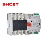 Interrupteur de transfert automatique triphasé SHCET SH2R-100II 230V 100A 2P 20kA Capacité de coupure Industrielle