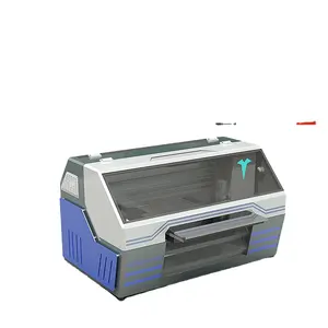 Stampante UV piccolo caricatore piatto Coke con coperchio per rossetto accendino Logo targhetta cubo di Rubik macchina da stampa a getto d'inchiostro