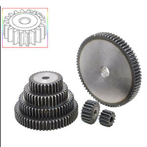 Rueda dentada sinterizada de aleación de metal y acero, piñón pequeño de aleación de metal, personalizada de fábrica, 2,5 - Product Image 3