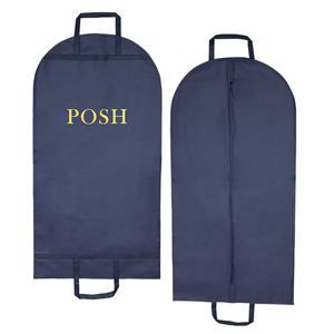 Logotipo de impresión personalizado <span class=keywords><strong>verde</strong></span> grande hombres <span class=keywords><strong>traje</strong></span> almacenamiento ropa organizador bolsas cubierta para ropa - Product Image 6