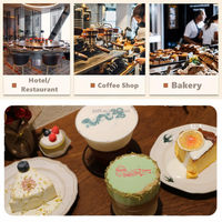 Impresora de Pasteles DIY EVEBOT, Bolígrafo de Impresión de Alimentos Portátil, Máquina de Impresión de Alimentos Comestibles, Codificador de Arte para Café y Pan