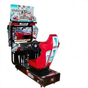 Simulateur de course NINIX à deux places, machine de jeu d'arcade à monnayeur avec expérience de conduite haute vitesse pour les 6 ans et plus - Product Image 1