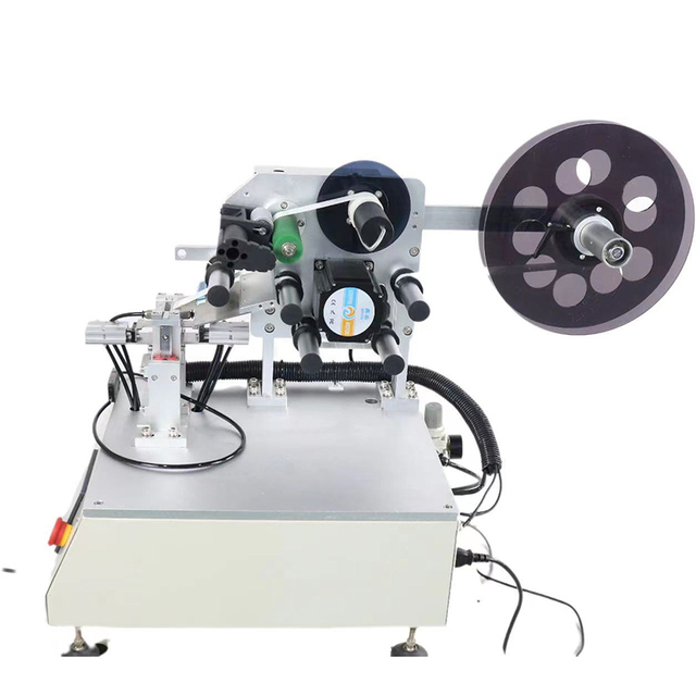 Cable Flag Folded Electronic Wire Labeling Machine / Plastic Tube Label Equipment