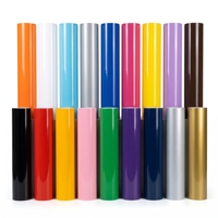 Vinilo de Corte a Todo Color de Alta Calidad Resistente a los Rayos UV, Rollo de Vinilo de PVC de 120 g para Hacer Letreros, Película Adhesiva