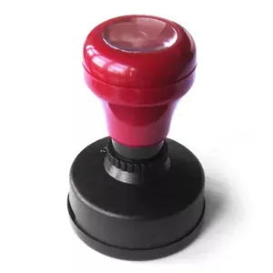 Pre Inked Office Flash Stamp Handle CB Flash Stamp Mount with 7mm Flash Foam