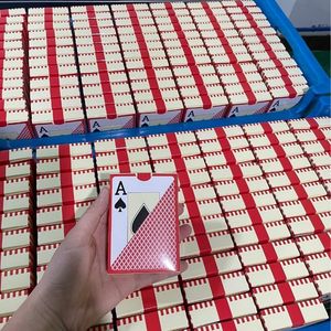 Cartes à jouer OEM USA Texas en plastique avec logo personnalisé, cartes à jouer imperméables, club <span class=keywords><strong>de</strong></span> poker - Product Image 2