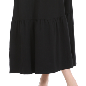 Abito Lungo Premaman Traspirante ed Ecologico per <span class=keywords><strong>Allattamento</strong></span> con Maniche Lunghe e Cintura Annodabile per Donne - Product Image 6