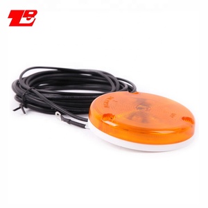 Kit de feux de détresse LED, lumière stroboscopique ronde de 3 pouces pour taxi - Product Image 1