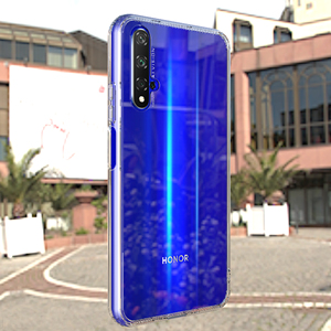Funda de teléfono a prueba de golpes para Huawei honor 20, cubierta de teléfono antigolpes de buena calidad, transparente, acrílico, cristal templado + TPU - Product Image 4