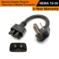 Nouvel adaptateur de prise NEMA 14-50 vers prise de charge Tesla 24A 3 broches pour accessoires de chargeur mobile Tesla 250V IEC 62196