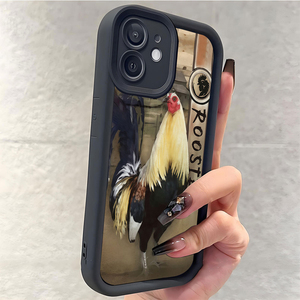 Étui de protection antichoc en TPU pour iPhone 11 12 13 14 15 16 17 Pro Max avec impression photo de beau <span class=keywords><strong>coq</strong></span> et design d'objectif en forme d'échelle - Product Image 4