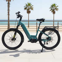 Vélo électrique urbain à moteur central Bafang 1000W avec suspension