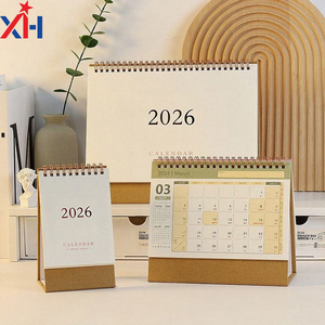 2026 Desk Calendar Promotional Custom Advent Desk Table Large Wall Calendars With Photos