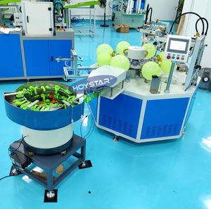 Balonlar yazıcı üzerinde baskı için 2 renk tam otomatik duvar baskı makinesi lateks balon matbaa baskı makinesi - Product Image 5