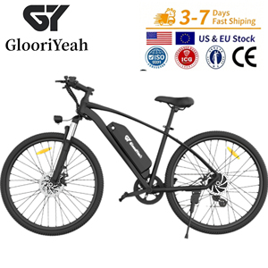Vélo à suspension avant longue portée 350W 36V avec batterie, 27,5 pouces, 7 vitesses, frein à disque, OEM, usine GY2705, plus de 20 ans d'expérience dans le commerce extérieur - Product Image 1