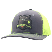 Casquettes de camionneur Richardson 112 personnalisées pour hommes, en coton, protection solaire, casquette en maille sportive avec logo brodé, style denim en toile tendance