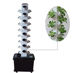 Sistema Hidropónico Vertical de 45 Plantas con Bomba y Tanque de Agua Móvil - Product Image 1