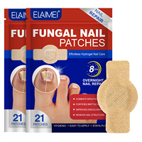 Patch réparateur d'ongles ELAMEI Herbal 8 heures, patch réparateur et protecteur des ongles des orteils contre les champignons