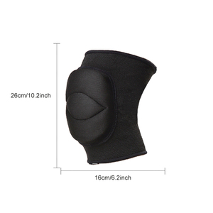 1 cặp bảo vệ bóng chuyền Miếng đệm đầu gối, chống trượt va chạm tránh Miếng đệm đầu gối với dày <span class=keywords><strong>EVA</strong></span> bọt, hỗ trợ đầu gối cho bóng rổ - Product Image 4