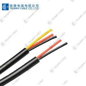 VDE H05vv-f 4x1.5mm Flexible Cable H05VV-F Cables Europe standard electric wire
