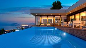 Portes coulissantes en verre de patio en aluminium insonorisées modernes de norme australienne pour les glissières en verre extérieures de coupure thermique de balcon de <span class=keywords><strong>terrasse</strong></span> - Product Image 6