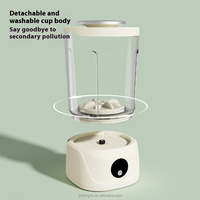 Mini machine à laver rechargeable de sous-vêtements et de chaussettes sans fil portative pour la maison et le dortoir de voyage avec la tasse de blanchisserie