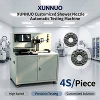 Machine de test de pulvérisation de douche automatique XUNNUO multi-tension 2kW à commande PLC avec garantie d'un an