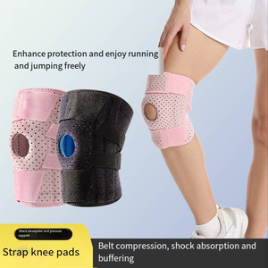 Onder druk staande sportkniebeschermer Basketbal Fietsen Buiten Bergbeklimmen Meniscusgewrichtsondersteuning Hardlopen Ademende Patella-kniebeschermer - Product Image 2