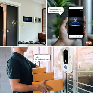 2-Wire Video Doorbell <strong>Intercom</strong> <strong>System</strong> <strong>with</strong> 7-Inch <strong>Touch</strong> Screen Night Vision Camera Two-Way <strong>Intercom</strong> for Enhanced Home Security - Product Image 6
