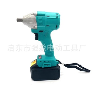 Llave de impacto eléctrica de iones de litio al por mayor de fábrica, llave de impacto eléctrica, llave eléctrica sin escobillas de alto torque portátil - Product Image 4