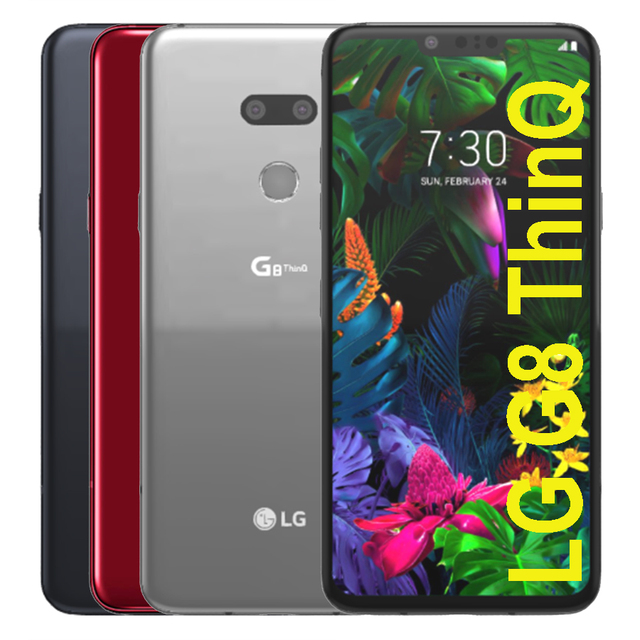 For Original LG G8 ThinQ G820UM 6.1 Inch Octa Core 6GB RAM 128GB ROM 16MP Unlocked Android Phone Free Shipping 5pcs