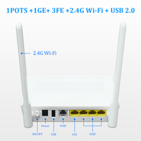 Router Wifi con Módem XPON GPON XGPON OPTFOCUS Chipsship, 1GE 3FE 1TE LUSB Wifi Echolife HW HG8546M ONU