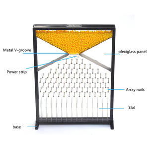 Physique Dalton <span class=keywords><strong>Board</strong></span> <span class=keywords><strong>Galton</strong></span> <span class=keywords><strong>Board</strong></span> School Physique Enseignement SIDA Instruments d'enseignement professionnels Équipement de laboratoire - Product Image 4