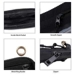 Monedero de Muñeca Mini Personalizado de Fábrica, Bolsa Portátil de Nailon para Tarjetas de Crédito, Monedero con Cierre de Cremallera - Product Image 3