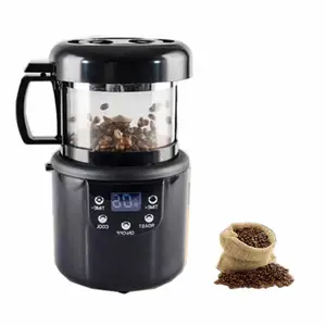 Pequeño tostador de café de aire automático, máquina de tostado usada, máquina de tostado de café