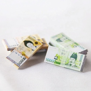 20 Piezas/Juego <span class=keywords><strong>de</strong></span> Accesorios <span class=keywords><strong>de</strong></span> Decoración para Casa <span class=keywords><strong>de</strong></span> Muñecas, Mini Billetes <span class=keywords><strong>de</strong></span> Banco <span class=keywords><strong>de</strong></span> Papel Simulados, Mini Won - Product Image 4