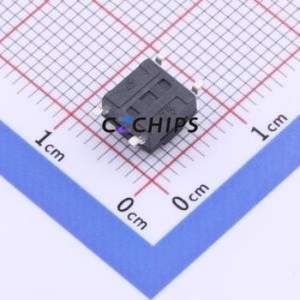 TC-06104F-043E Tactile Switch SMD-4P,6x6mm Switch Single Pole Single Throw Round Button 2.5N 6mm - Product Image 2