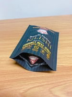 Sachet Doypack Personnalisé Imprimé en Héliogravure avec Fermeture Zip en Mylar, Anti-humidité, 50 à 200 microns, pour Emballage Alimentaire de Bœuf Séché