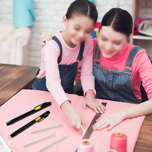 Stylos marqueurs <span class=keywords><strong>pour</strong></span> tissus <span class=keywords><strong>pour</strong></span> la couture et la confection de vêtements DIY, <span class=keywords><strong>crayon</strong></span> de couture avec outil de traçage <span class=keywords><strong>pour</strong></span> les tailleurs et les dessins au <span class=keywords><strong>crayon</strong></span> de cire - Product Image 3