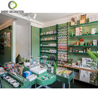 Étagère de présentation pour magazines avec étagères pour librairie, bibliothèque, salle d'attente, présentoir de journaux, mobilier de magasin