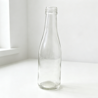 Bouteille en verre personnalisée Linlang Shanghai pour l'eau, 200 ml, bouteille en verre pour eau minérale avec bouchon à vis pour eau gazeuse et eau non gazeuse